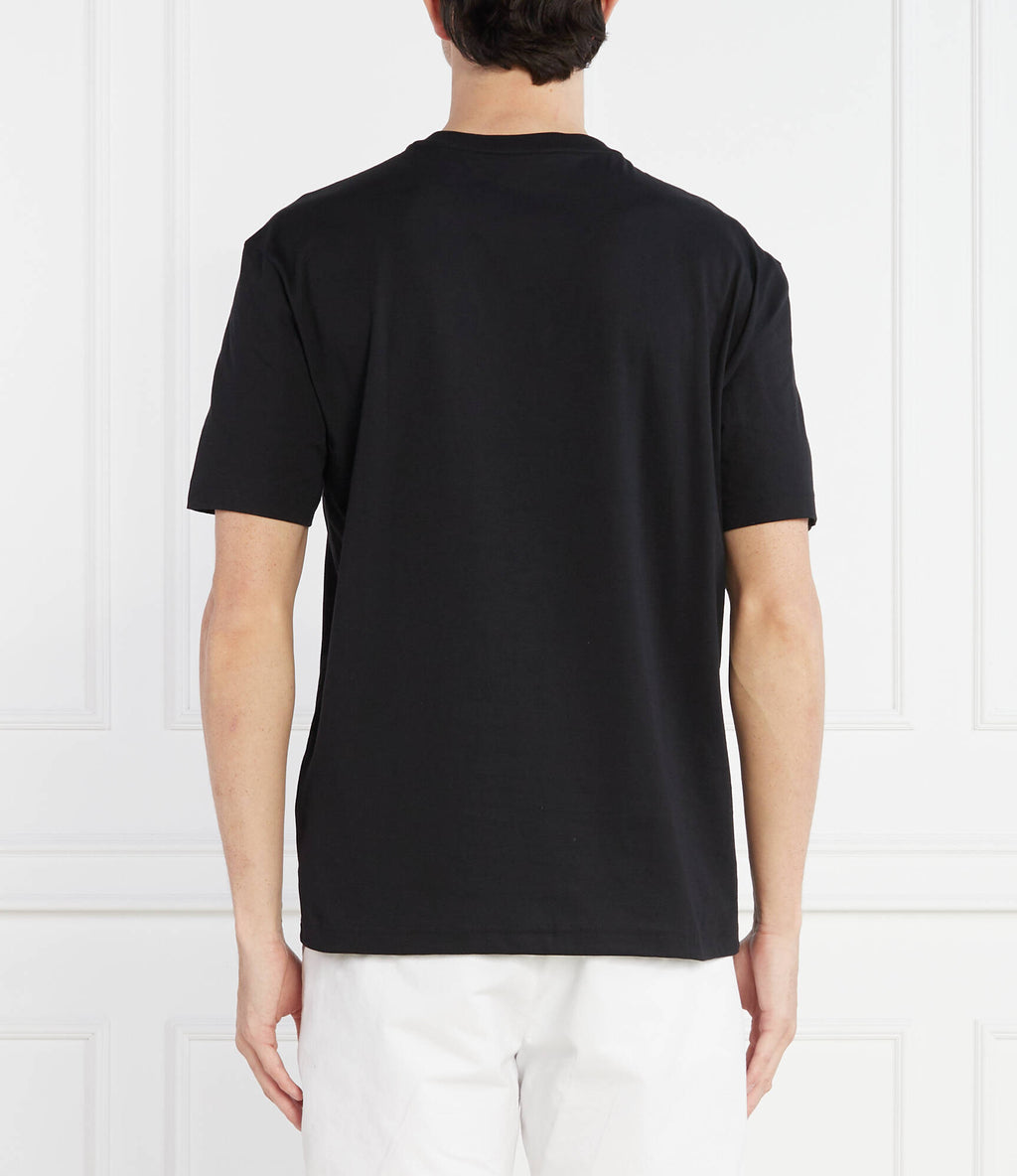 Black Regular Fit T-Shirt (Black, M)